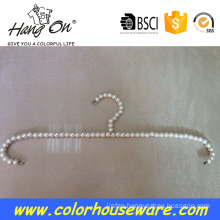 adult pearl plastic hanger for clothes hanger